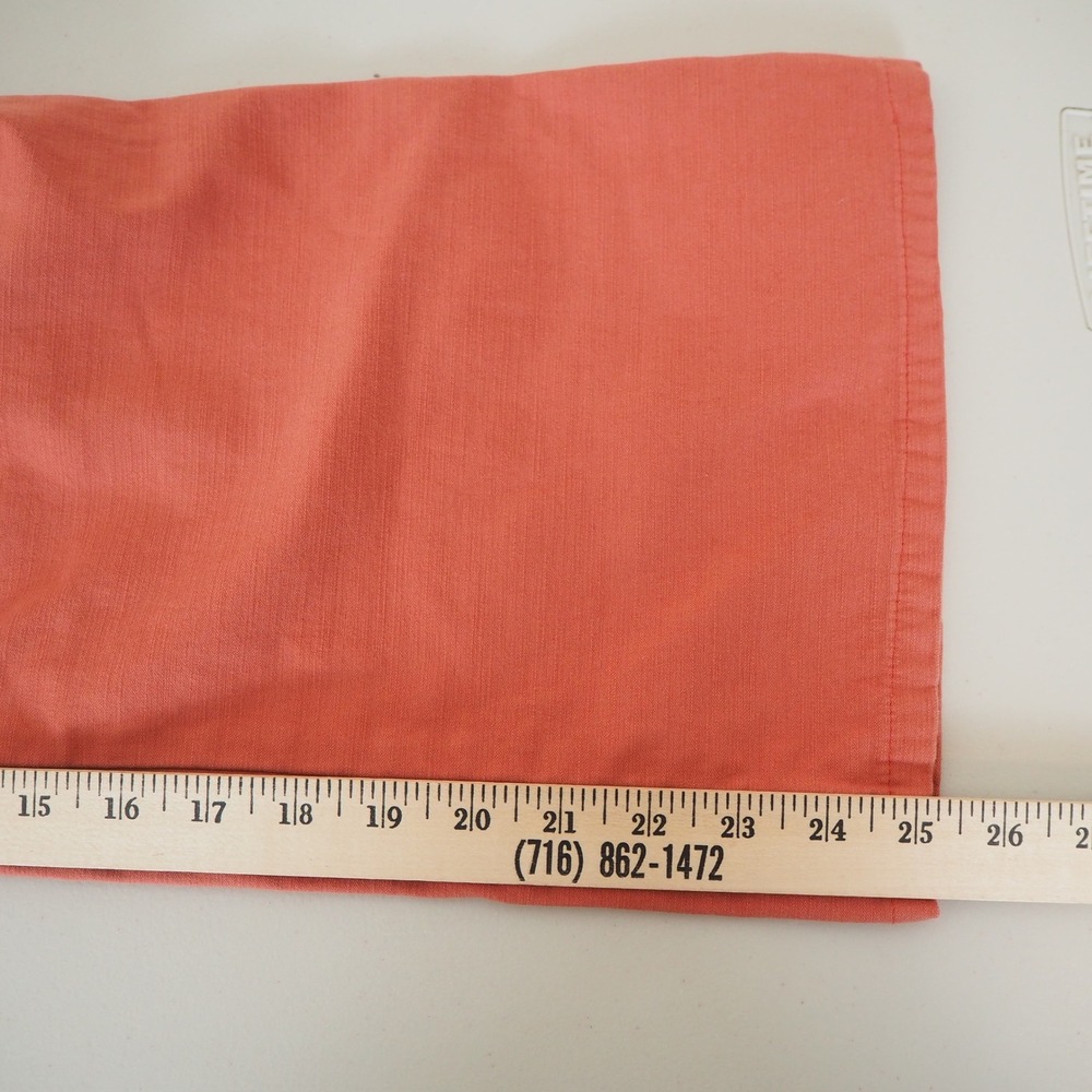 Pilcro Painter Puddle Pants Sz 25 Wide Leg High Waist Carpenter Jeans in Coral - Picture 7 of 11